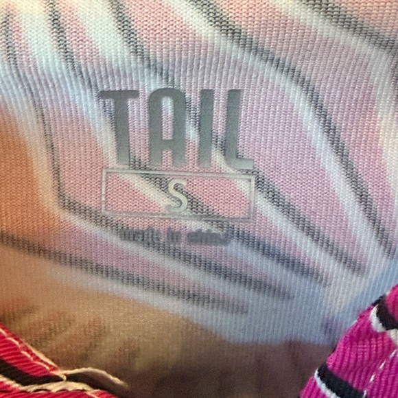 Tail Pink and Black Patterned Long Sleeve Top. Like New. - Picture 4 of 4